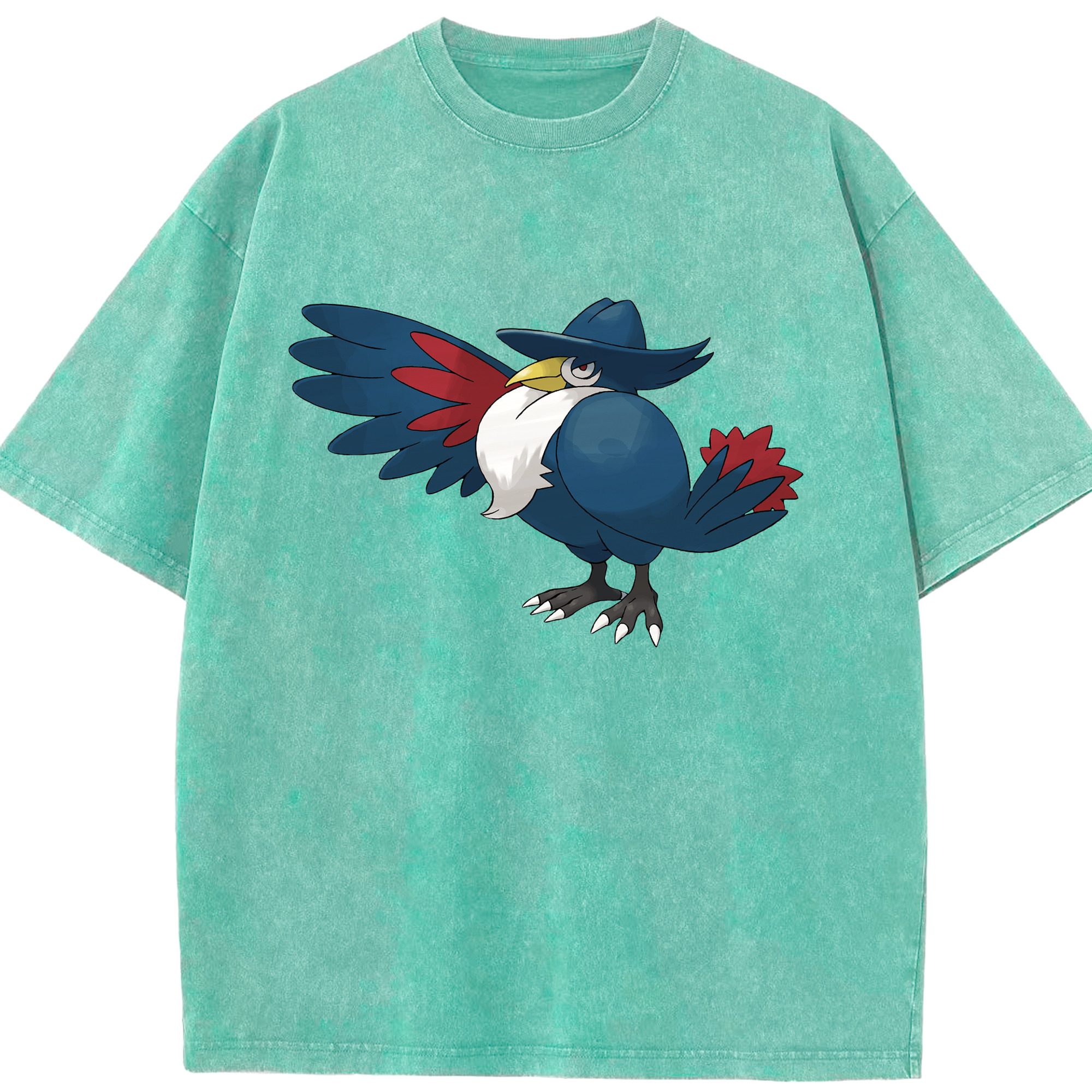 （画像用） ポケットモンスター Pokémon 綿100% ヴィンテージ風 半袖Tシャツ（フロントプリント）
